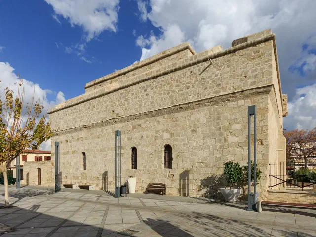 Het middeleeuwse kasteel van Limassol Het middeleeuwse kasteel van Limassol